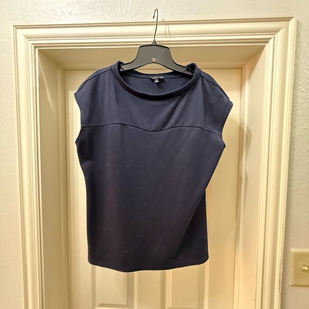 The Limited Dark Blue Muscle Tee